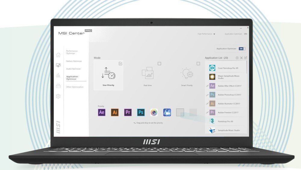 Laptop MSI Modern 15 B12MO 15.6 IPS i5-1235U 16GB RAM 512GB SSD Windows 11 Home aplikacja narzędzia