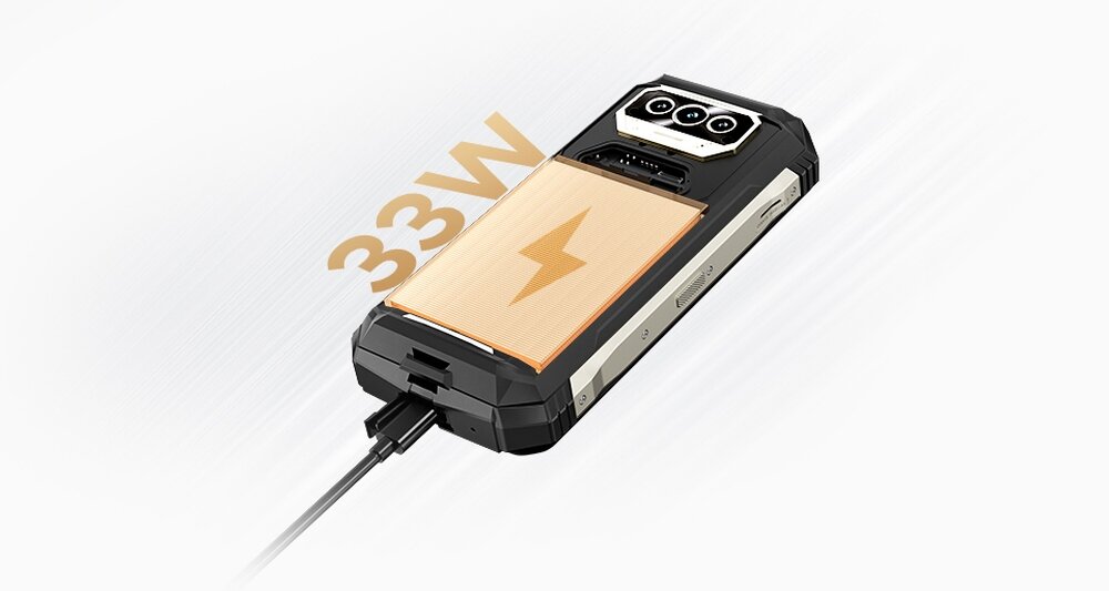 Smartfon DOOGEE V Max S podczas ładowania