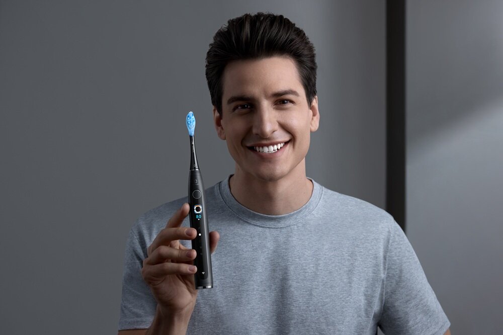 Szczoteczka soniczna OCLEAN X Pro 20 Czarny kv początek opisu