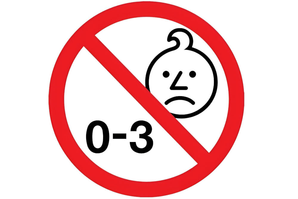 Klocki plastikowe QBI Koparka FC9220 nieodpowiednie dla dzieci poniżej 3 lat