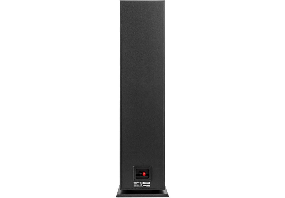 POLK AUDIO Monitor XT70 kolumna czułość 89dB skuteczność dźwięku, kolumna przednia od tyłu na białym tle