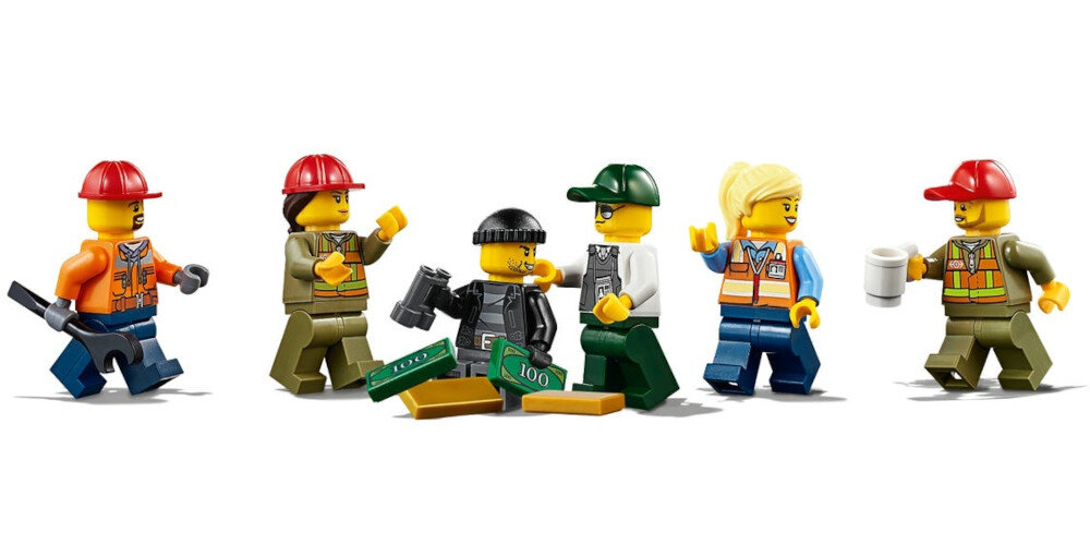 LEGO City Pociąg towarowy 60198 akcesoria tory silnik 10 biegow