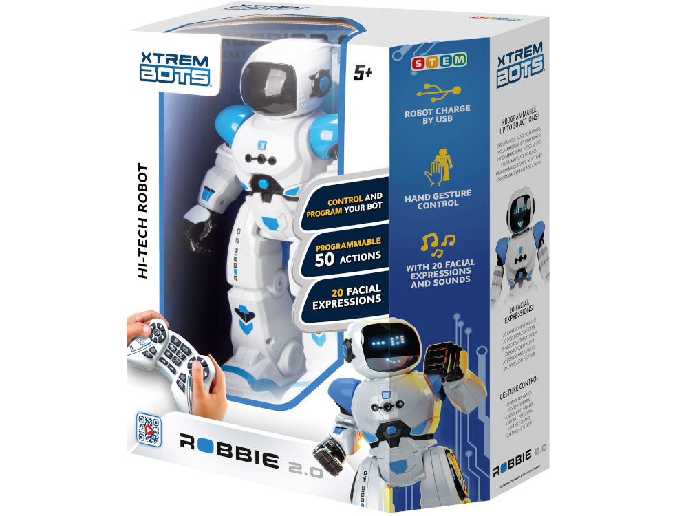 Zabawka interaktywna XTREM BOTS James The Spy Bot w opakowaniu