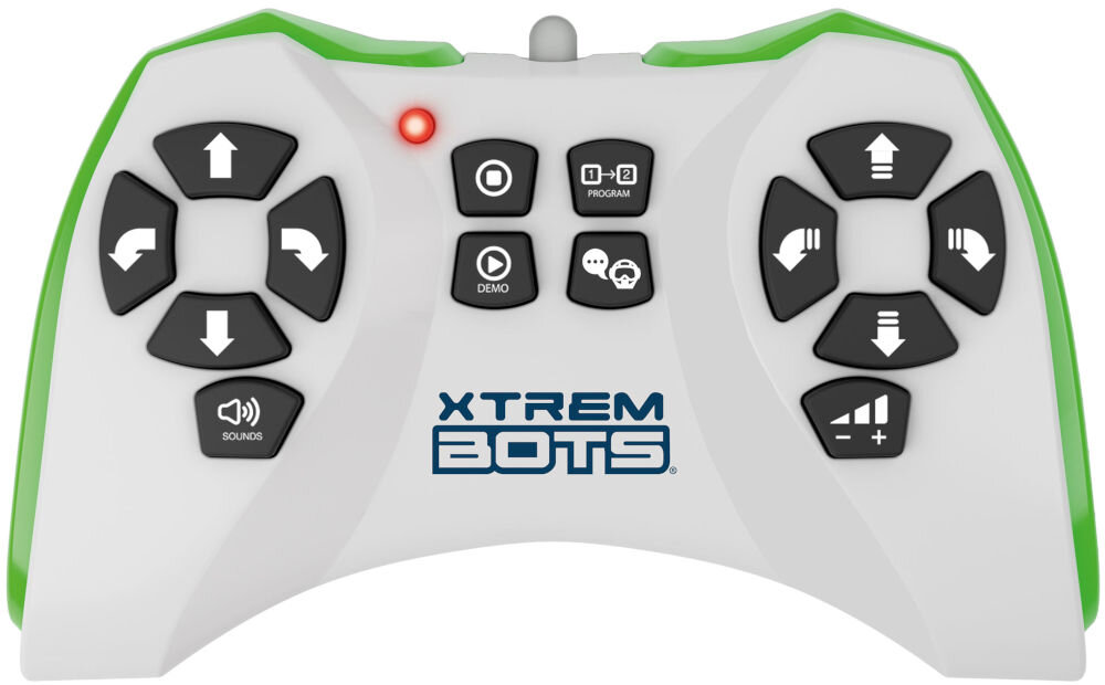 Zabawka interaktywna XTREM BOTS Bionic pilot zdalnego sterowania joystick efekty dźwiękowe do 20 akcji 2 tryby poruszania