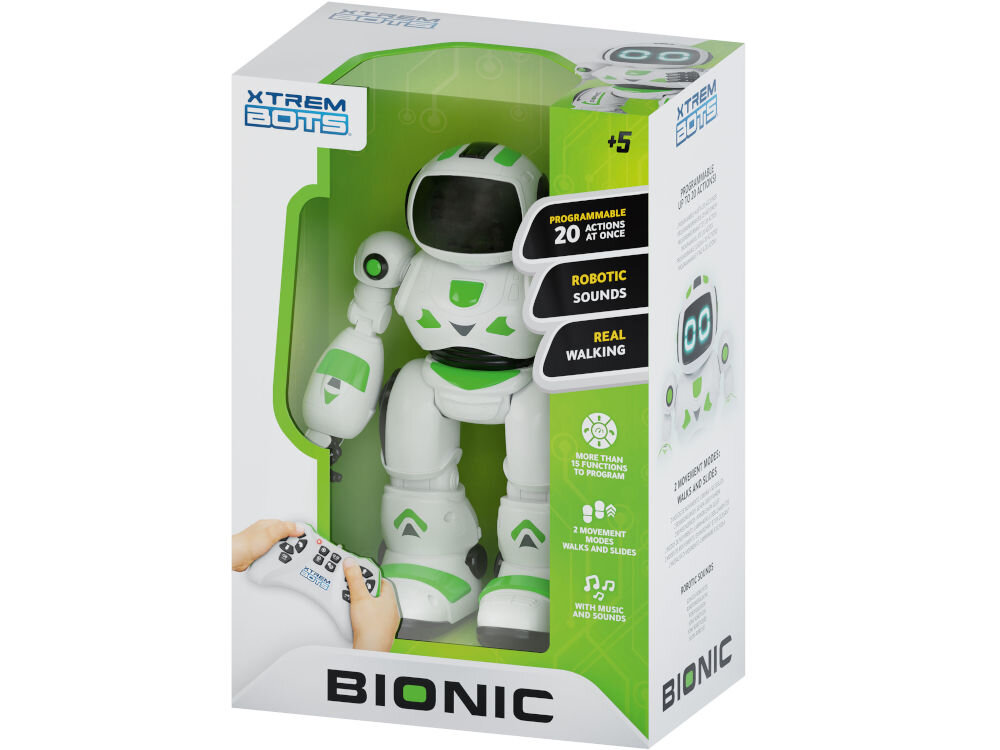 Zabawka interaktywna XTREM BOTS Bionic w opakowaniu
