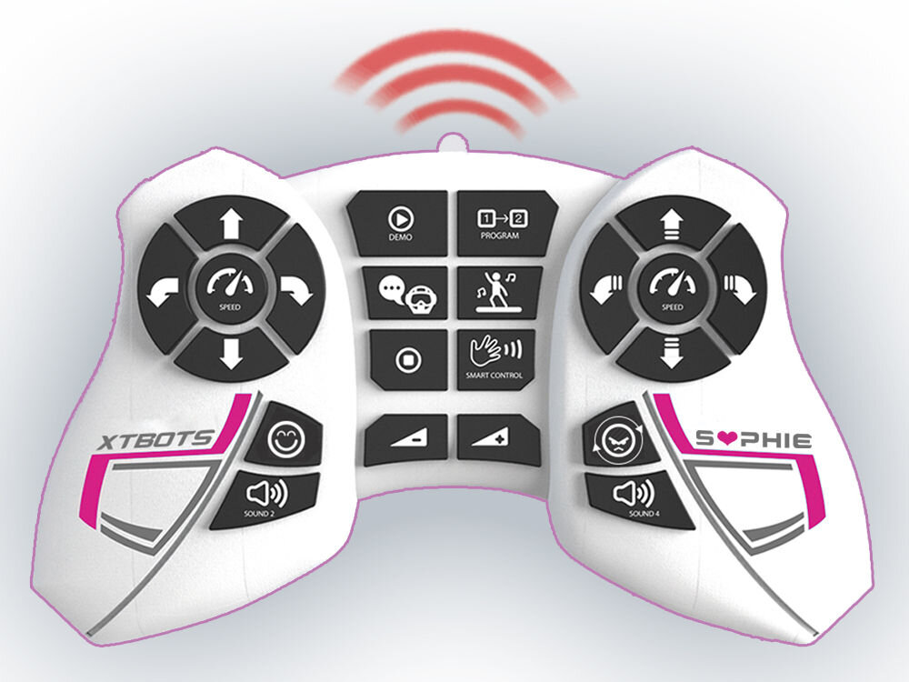 Zabawka interaktywna XTREM BOTS James The Spy Bot pilot zdalnego terowanie programowanie ruchów sterowanie gestami 20 mimik twarzy