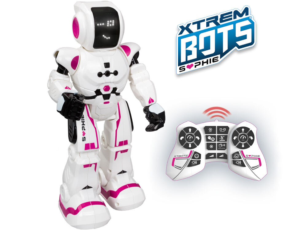 Zabawka interaktywna XTREM BOTS James The Spy Bot robot pilot rozwój kompetencji społecznych stymulacja kreatywności nauka przez zabawę