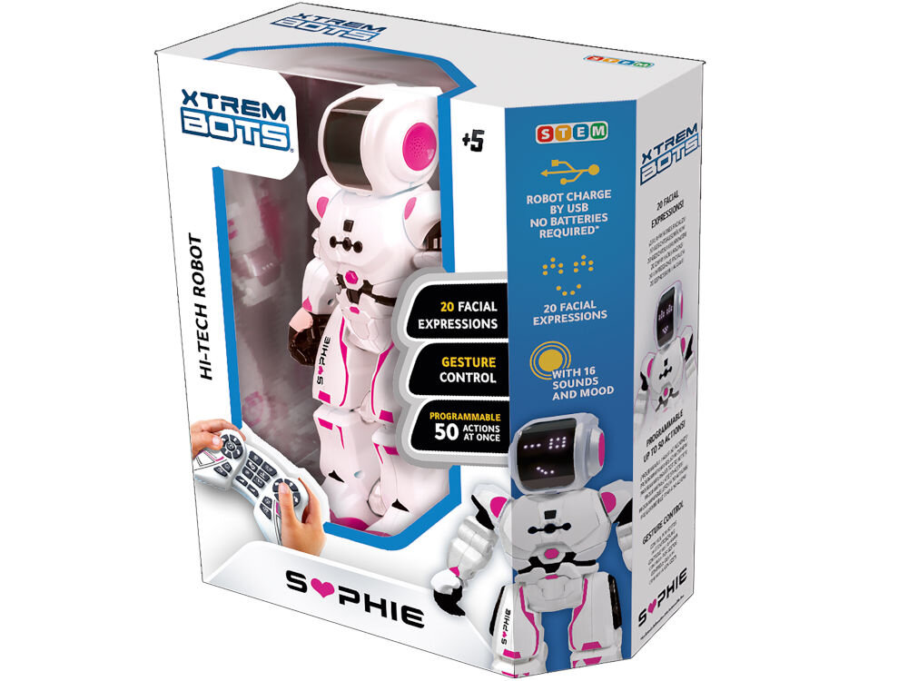 Zabawka interaktywna XTREM BOTS James The Spy Bot w opakowaniu