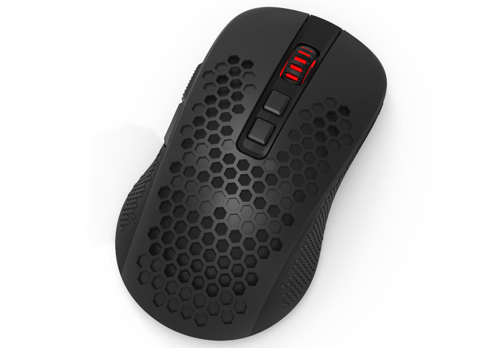 REDRAGON M694 HANA wysokiej klasy sensor optyczny pięciu poziomów czułości od 800 do 7200 DPI jednym kliknięciem pracy biurowej sesji gamingowych