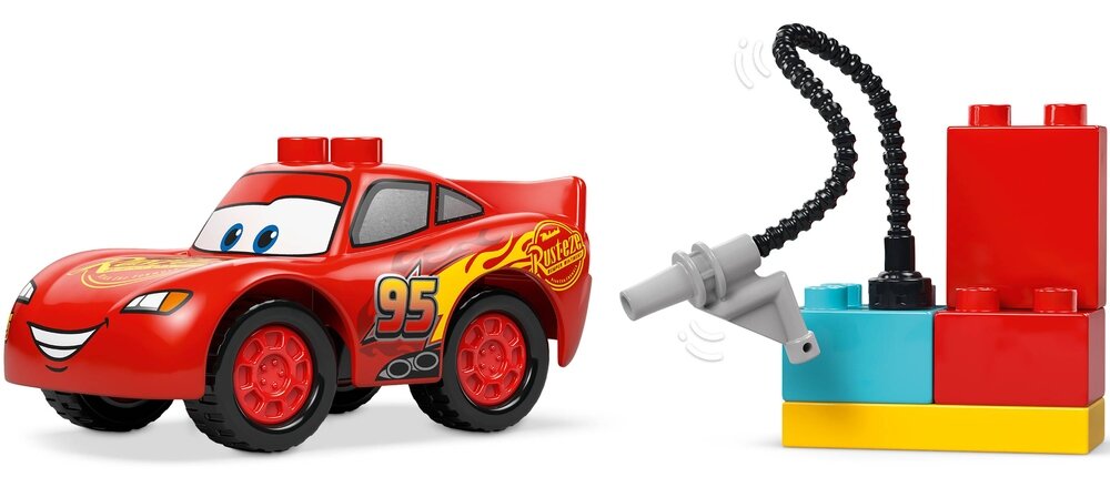 LEGO 10456 DUPLO Disney Wizyta McQueena w warsztacie Wójta Zabawa garaż narzędzia