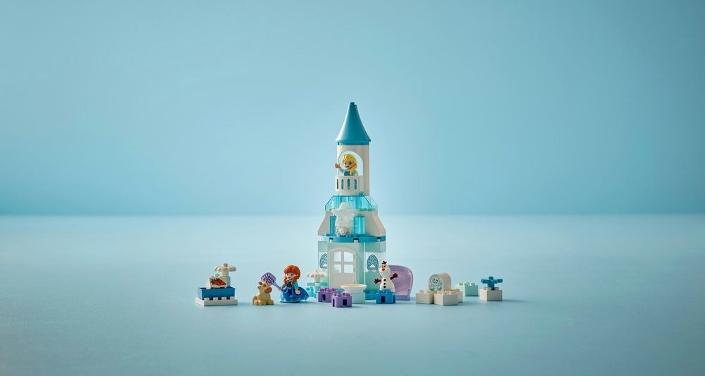LEGO 10455 DUPLO Disney Przyjęcie w lodowym zamku Anny i Elzy   kv lifestyle początek opisu sekcja nagłówkowa
