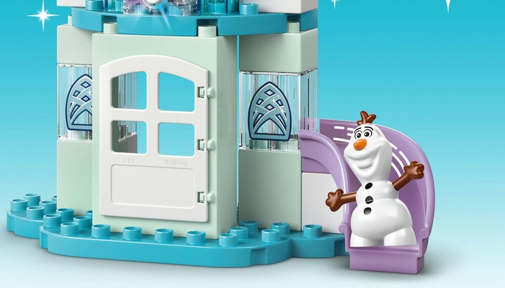 LEGO 10455 DUPLO Disney Przyjęcie w lodowym zamku Anny i Elzy akcesoria rozwój  