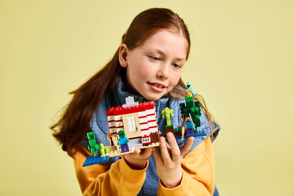 LEGO 21275 Minecraft Dom TNT w dżungli klocek eksplozja zabawa