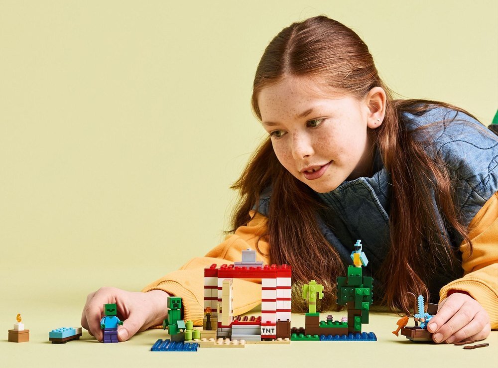 LEGO 21275 Minecraft Dom TNT w dżungli od 8 lat Prezent