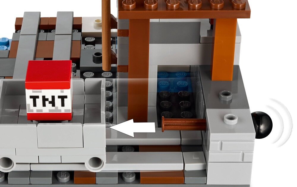 LEGO 21277 Minecraft Kilofowa kopalnia TNT ozdoba prezent