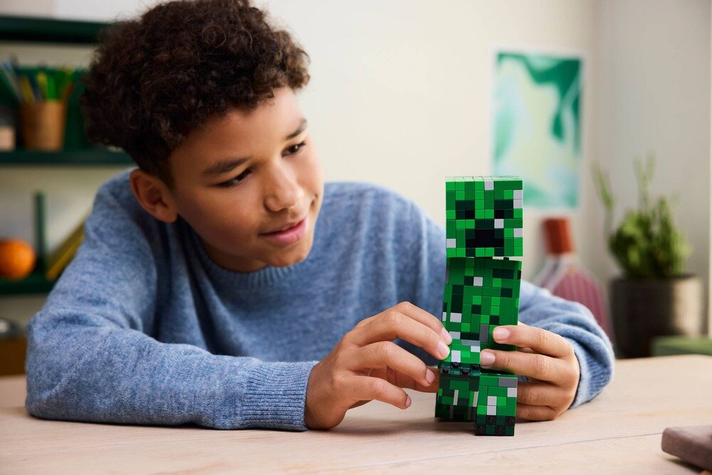 LEGO 21276 Minecraft Creeper elementy opis konstrukcji wiek