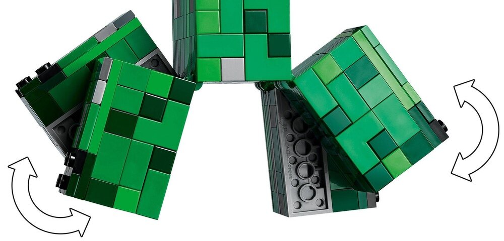 LEGO 21276 Minecraft Creeper ponad 21 cm wysokości