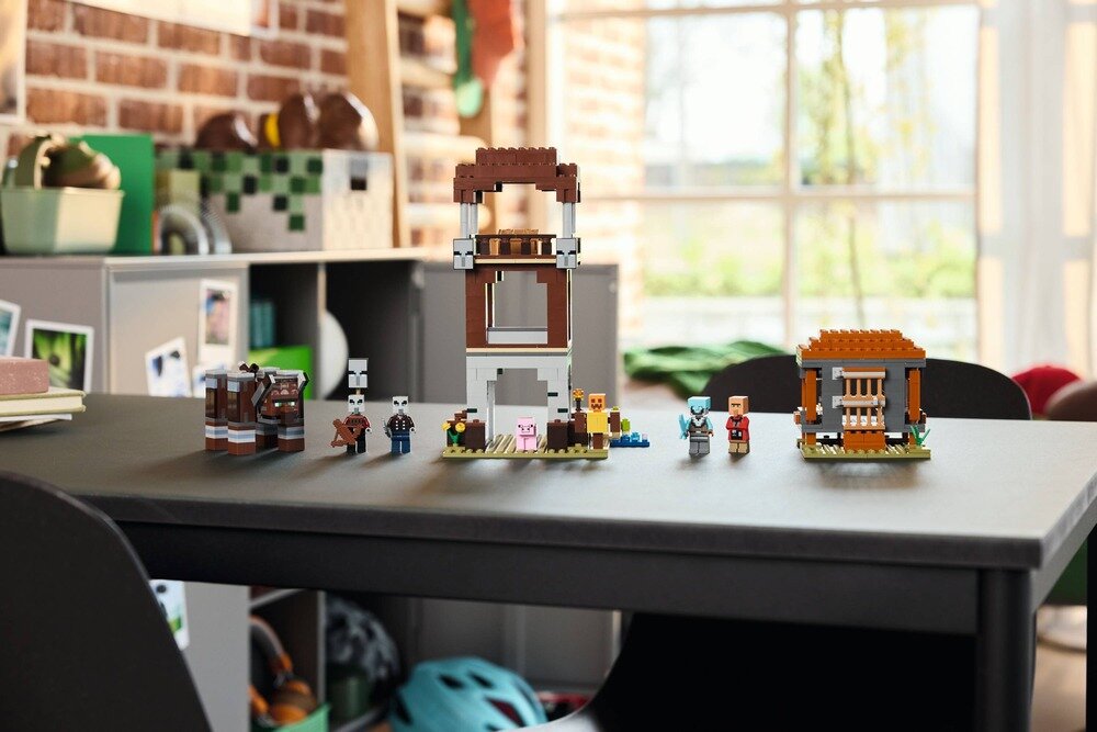 LEGO 21278 Minecraft Kryjówka rozbójników i dewastatorów kv lifestyle początek opisu sekcja nagłówkowa
