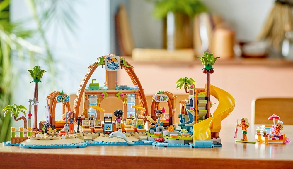 LEGO 42673 Friends Rodzinne wakacje na plaży kv lifestyle początek opisu sekcja nagłówkowa