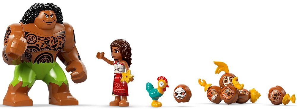 LEGO 43258 Disney Barka Kakamorów postacie figurki