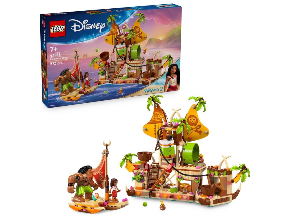 LEGO 43258 Disney Barka Kakamorów Zestaw