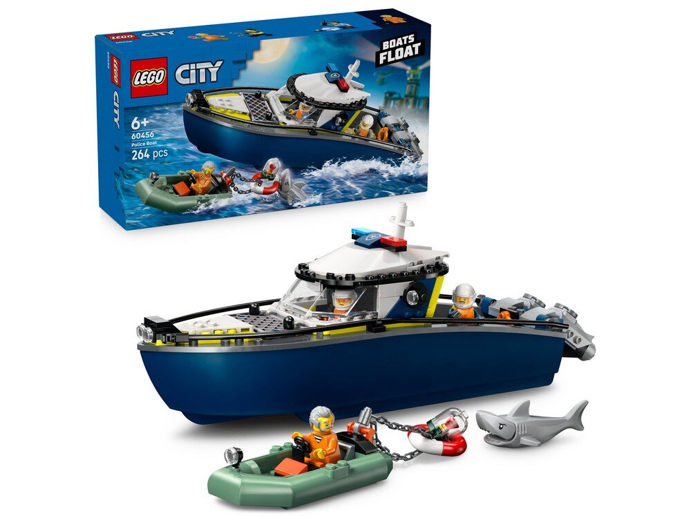 LEGO 60456 City Pościg łodzią policyjną Zestaw 