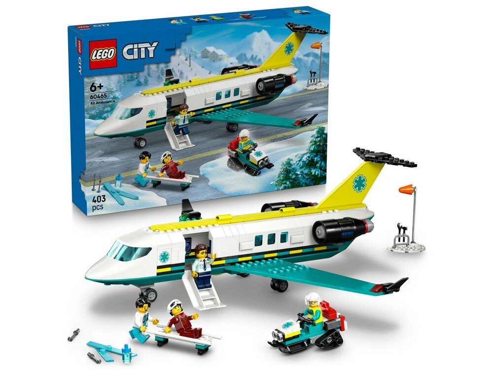 LEGO 60465 City Samolot pogotowia ratunkowego Zestaw