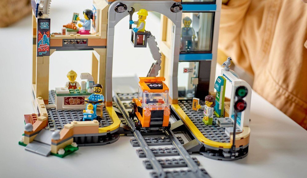 LEGO 60469 City Centralny dworzec kolejowy kolekcja zestawy