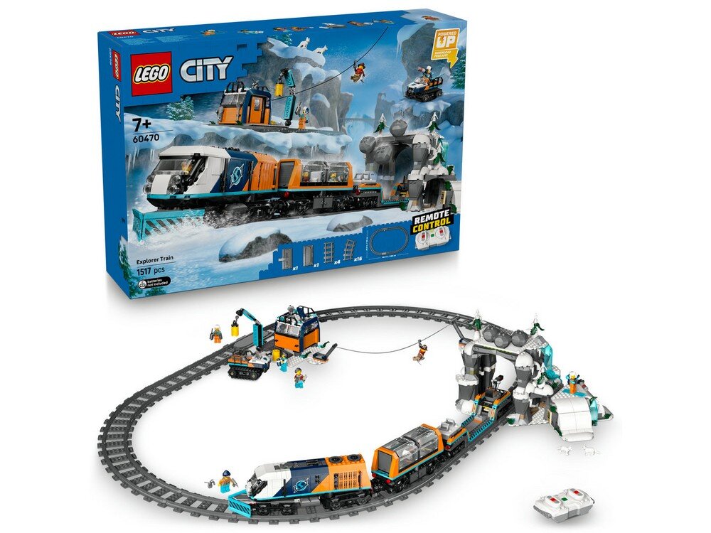 LEGO 60470 City Ekspres polarny arktycznych odkrywców Zestaw