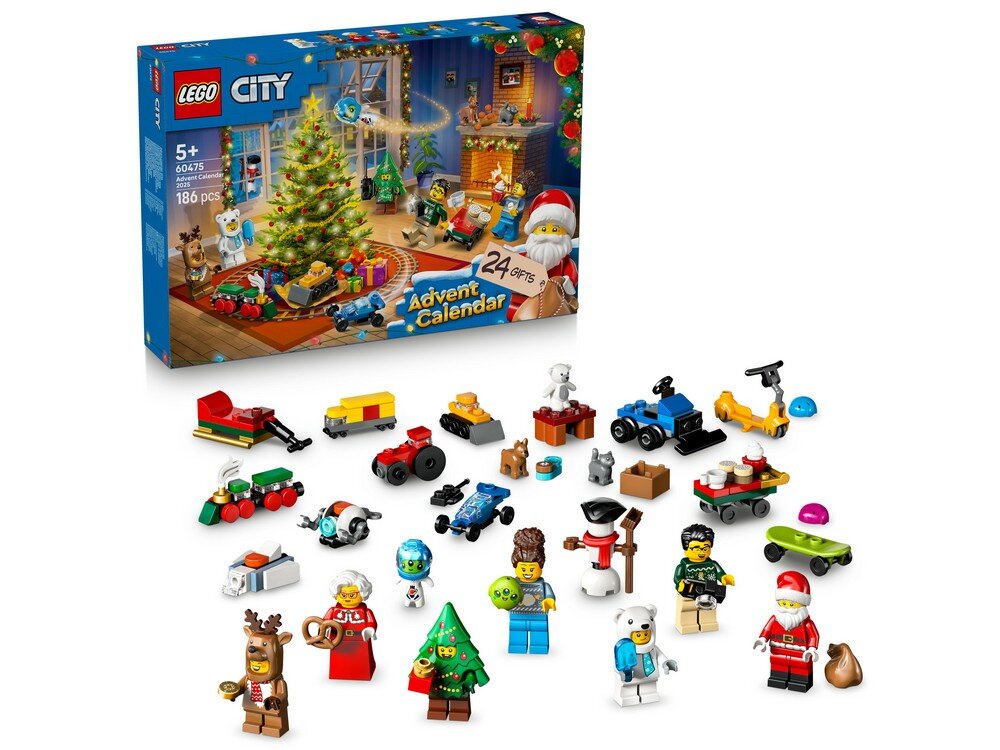 LEGO 60475 City Kalendarz adwentowy na 2025 rok Zestaw 