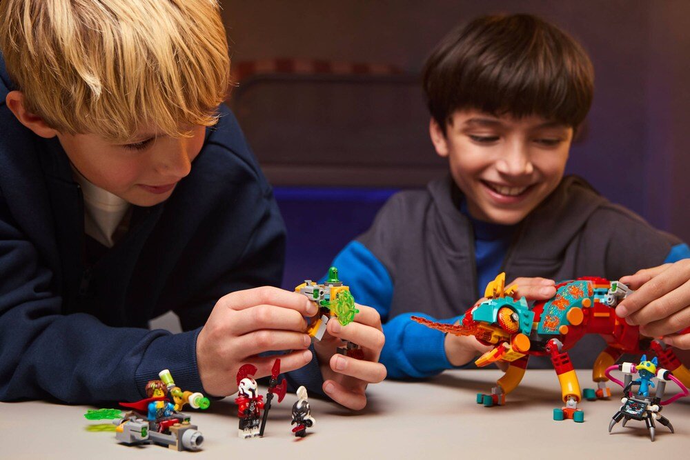 LEGO 71492 DREAMZzz Ognisty kameleon Mateo elementy opis konstrukcji wiek