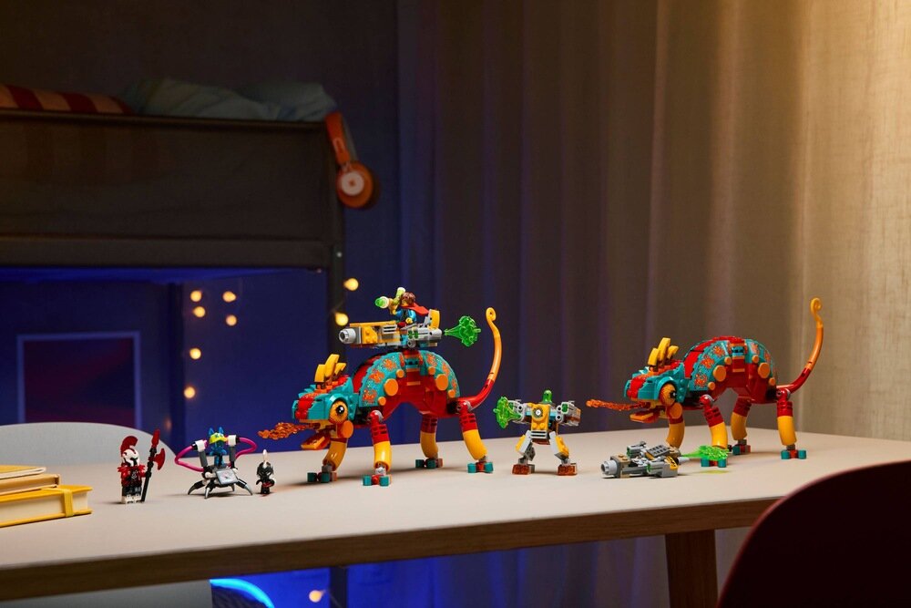 LEGO 71492 DREAMZzz Ognisty kameleon Mateo przebudować na dwa sposoby