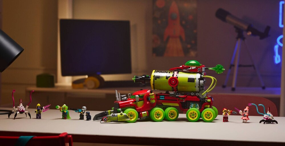LEGO 71499 DREAMZzz Sprayowa ciężarówka Mateo kv lifestyle początek opisu sekcja nagłówkowa