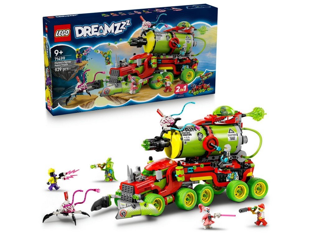 LEGO 71499 DREAMZzz Sprayowa ciężarówka Mateo