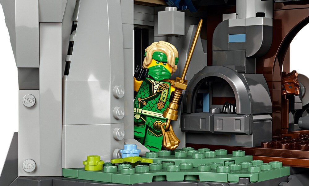 LEGO 71814 NINJAGO Turniejowe miasto ze świątynią zdolności manualne rozwój dziecka koordynacja umiejętności wyobraźnia