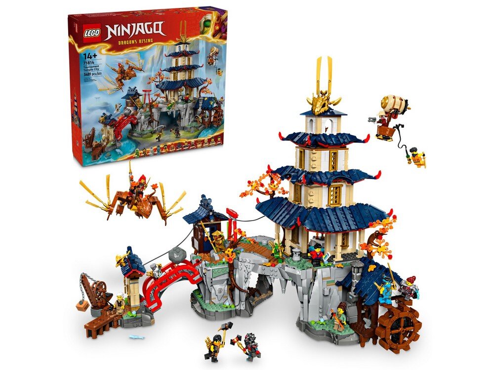 LEGO 71814 NINJAGO Turniejowe miasto ze świątynią Zestaw