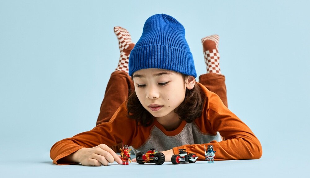 LEGO 71838 NINJAGO Wyścig motocyklowy Kaia kv lifestyle początek opisu sekcja nagłówkowa