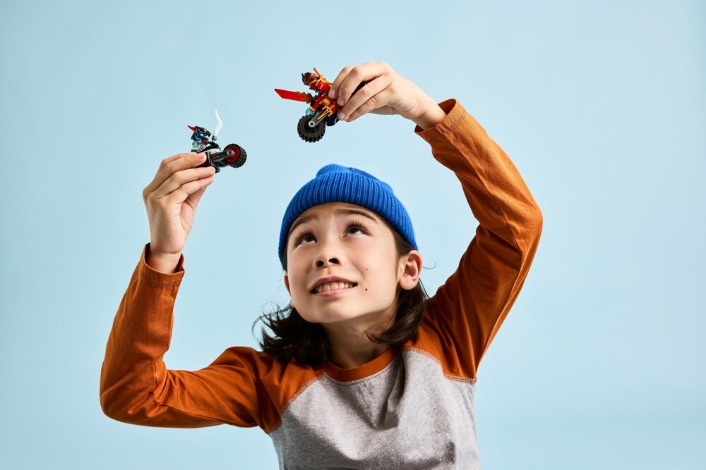 LEGO 71838 NINJAGO Wyścig motocyklowy Kaia prezent kolekcja zestawy