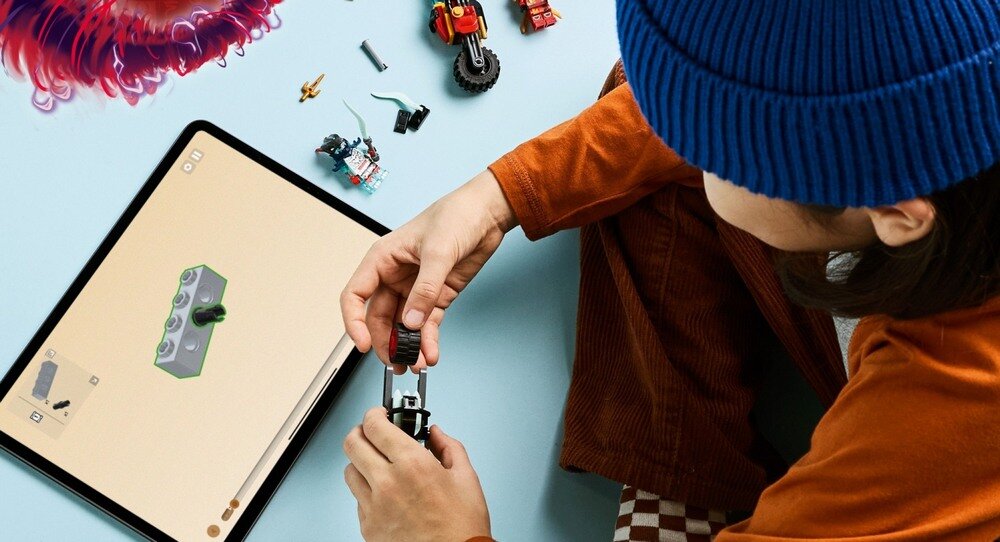 LEGO 71838 NINJAGO Wyścig motocyklowy Kaia zdolności manualne rozwój dziecka koordynacja umiejętności wyobraźnia