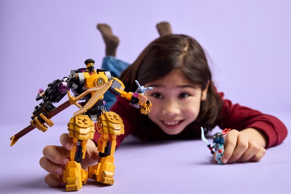 LEGO 71839 NINJAGO Mech bojowy Spinjitzu Arina kolekcja seria