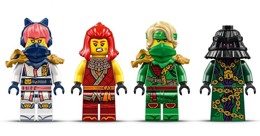LEGO 71842 NINJAGO Smoczy mistrz Rontu minifigurki
