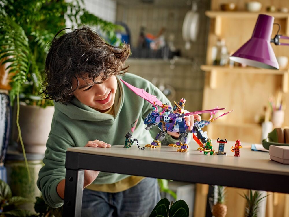 LEGO 71842 NINJAGO Smoczy mistrz Rontu kapliczka