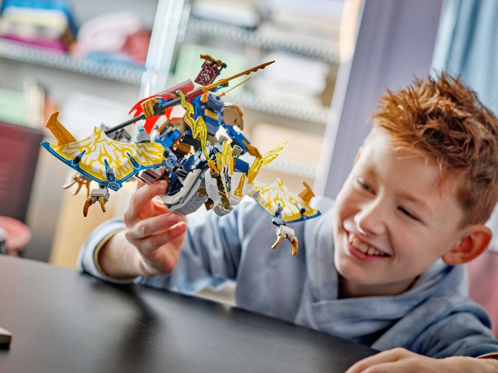 LEGO 71843 NINJAGO Ninjago Mech smoczego jeźdźca Rogue’a elementy opis konstrukcji wiek