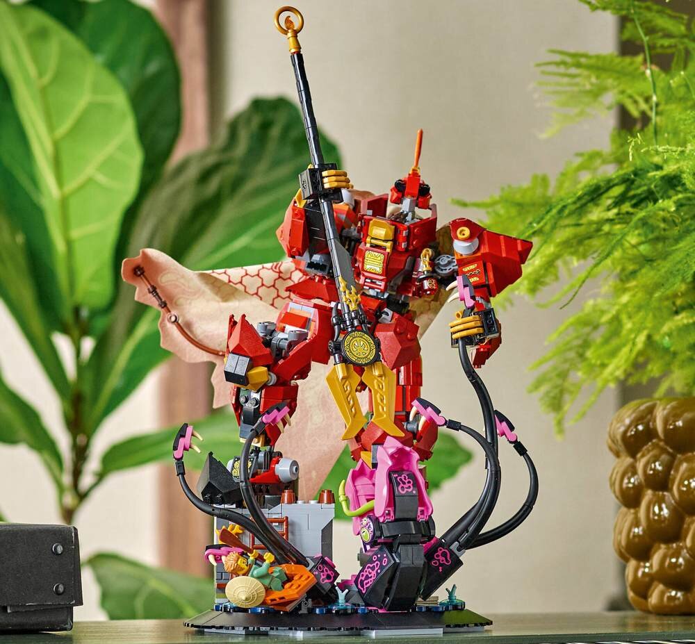 LEGO 71846 NINJAGO Mech ognistego rycerza kv lifestyle początek opisu sekcja nagłówkowa