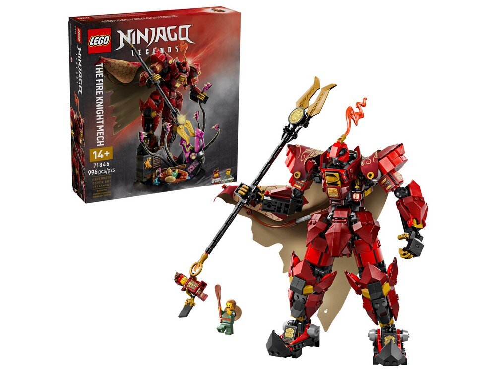 LEGO 71846 NINJAGO Mech ognistego rycerza Zestaw