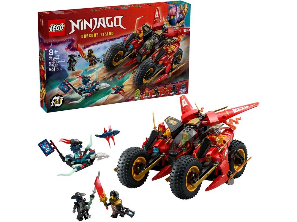 LEGO 71844 Ninjago Pojazd bojowy ninja Zestaw