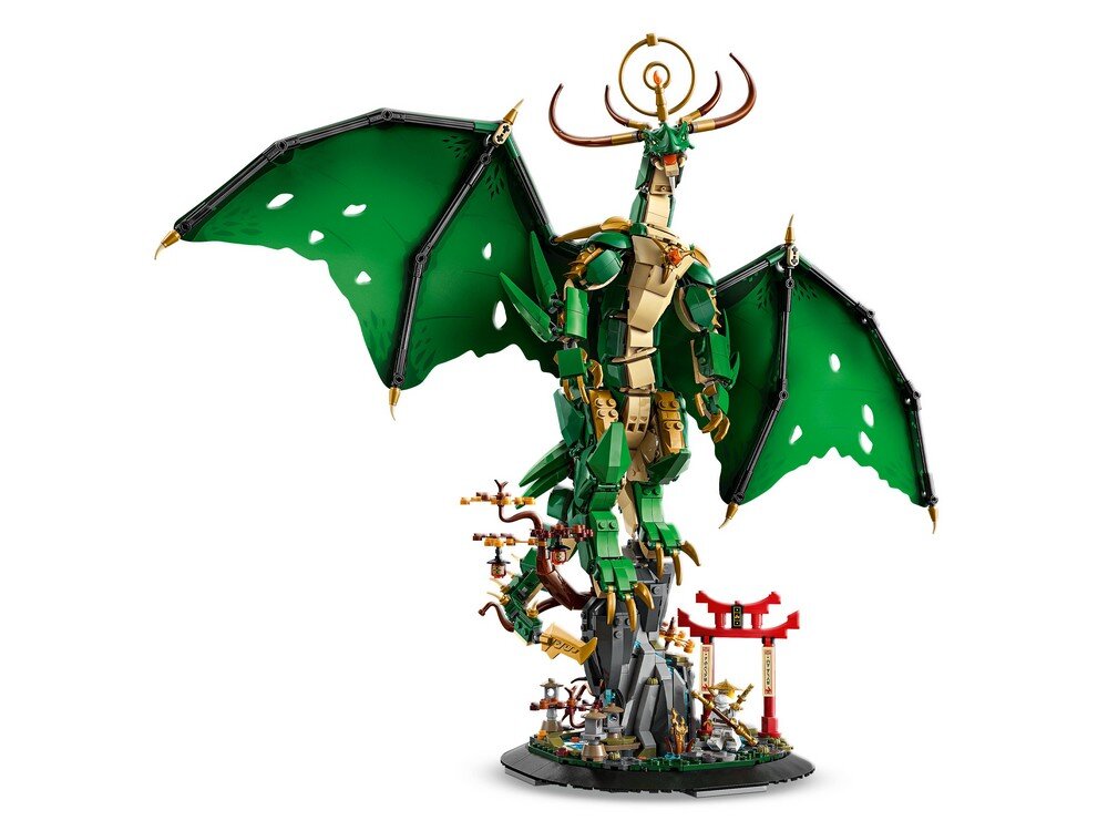 LEGO 71847 Ninjago Smok-strażnik minifigurka Mistrza Wu NINJAGO Legends Monstrosity