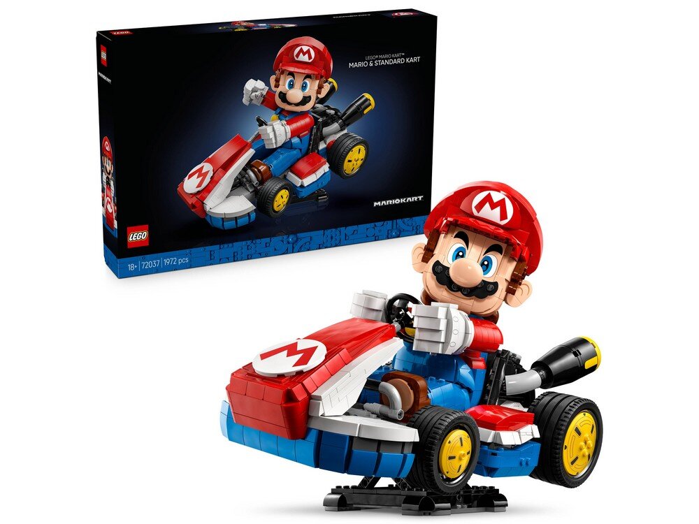 LEGO 72037 Super Mario Mario Kart: Mario i Standard Kart zestaw