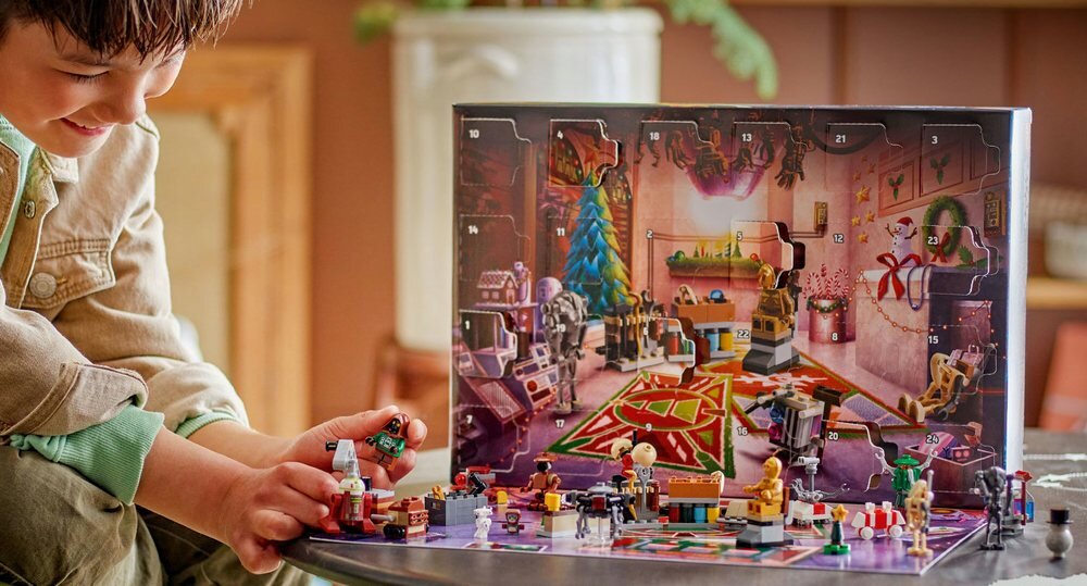 LEGO 75418 Star Wars Kalendarz adwentowy na 2025 rok elementy opis konstrukcji wiek
  