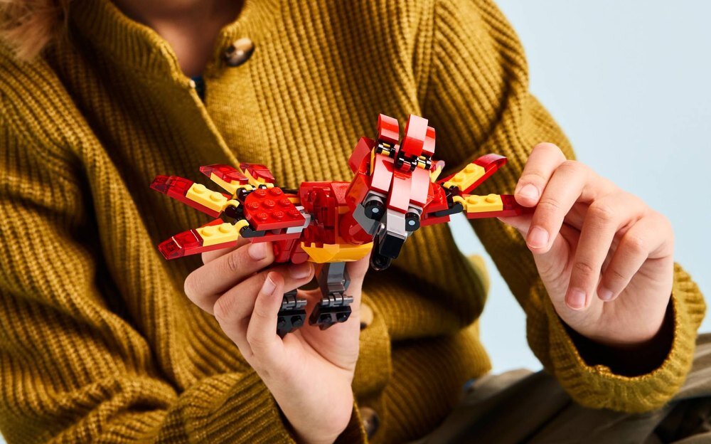 LEGO 76448 Harry Potter Fawkes: feniks Dumbledore-a kv lifestyle początek opisu sekcja nagłówkowa
